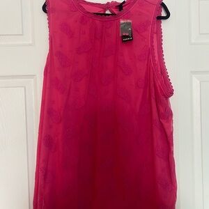 Torrid Vibrant Pink Sleeveless Top